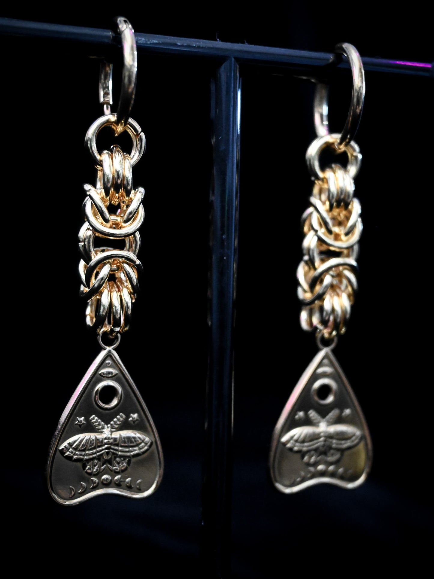 Planchette Earrings - Gold
