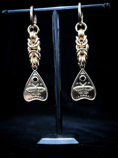 Planchette Earrings - Gold