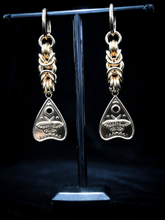 Planchette Earrings - Gold