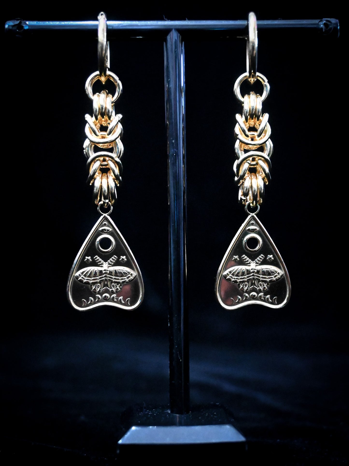 Planchette Earrings - Gold